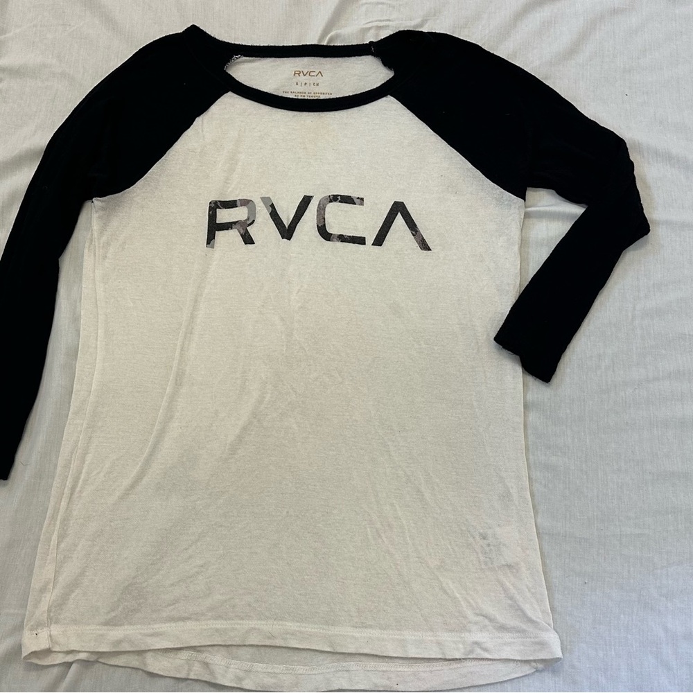 RVCA super soft baseball t shirt